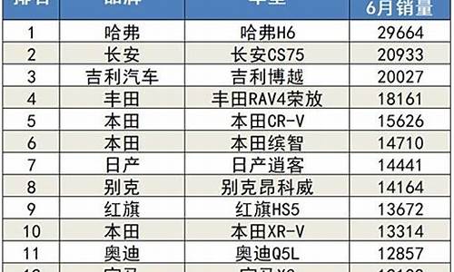 小米汽车6月销量排名表一览表_小米汽车发售