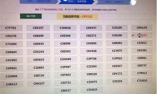 武汉汽车牌照选号_武汉汽车牌照选号规则